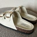 Top Moda  White Platform Sliders NEW NO BOX CREAM NUDE COLOR COMFY AND TRENDY Photo 4