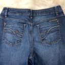 DKNY  stretch Soho boot jeans raw hem mid rise 8L Photo 6