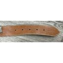 Vintage Western Leather Belt With Metal Detailing Size 34 Inches Photo 6