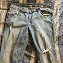 Old Navy 16R  Boyfriend Straight Droit light color ripped jeans Photo 3