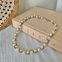 American Vintage Vintage “Alienor” Pearl Gold Chain Necklace Classic Style Quiet Luxury Elegant Photo 7