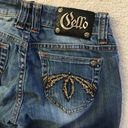 Cello  JEANS DISTRESSED BLUE BOOT CUT JEANS SIZE 1 Photo 5