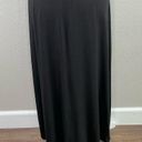 Karen Kane  Solid Black Faux Wrap V-Neck Short Sleeve Midi Dress Size XL Photo 11