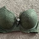 Aerie Green Lace Push Up Bra Photo 0