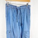 Krass&co G H Bass &  Lyocell Chambray Jogger Ankle Pant  Size Medium Photo 2