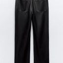 ZARA Leather Pants Photo 1