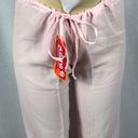 Zuliana light pink beach pants with waist tie Size Medium New With Tags Photo 1