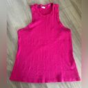 Pilcro  Ribbed High Neck Racer Back Tank Top Photo 2