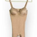 Spanx  Suit Your Fancy Strapless Mid Thigh Bodysuit Women's XL Beige NWT Photo 2