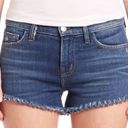 L'Agence L’Agence Zoe Perfect Fit Relaxed Denim Jean Shorts: Authentique Blue Photo 0