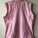 Second Skin  Womens Pink Waist Jacket Front & Pockets Zipped Size Medium Photo 8