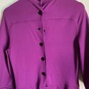 Zac Posen  Z Spoke Plum Mock Neck Jersey Knit Dress Size S Photo 8