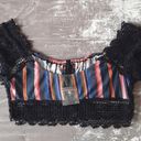 Free People 107. NWOT-  Aruba Lace Knit Crop Top​ Photo 2