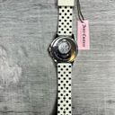 Juicy Couture 🆕 NWT  Jetsetter Polka Dot Watch Analog Display Quartz White Black Photo 5