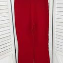 Tuckernuck  Compression Knit Ashford Pants Red Small Crop Pull On Photo 1