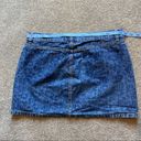 Calvin Klein  Vintage Denim Stone Wash Jean Skirt 11 Photo 4