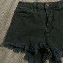 NYDJ  TUMMY TUCK JEANS BLACK DENIM SHORTS SIZE 6 GUC #1526 Photo 2