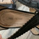 Pour La Victoire Pour la Victorie black lace up heels Photo 3