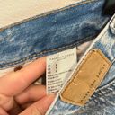 American Eagle  Distressed Mom Jeans Blue Size 8 Photo 7