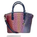 Brahmin  Duxbury Satchel Bag Dreamer Ombre Melbourne Rainbow Leather Photo 0