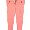 n:philanthropy  Coral Distressed Ripped Road Joggers Soft Sweatpants Size Medium Photo 1