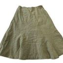 Ralph Lauren LAUREN  • Women’s Green Knit Wool Blend Knee Length Skirt Size 10 Photo 0