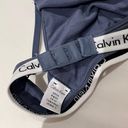 Calvin Klein Women’s Blue V Neck Bra Photo 2