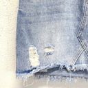 Refuge  Distressed Denim Mini Skirt Size Medium Photo 4