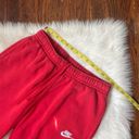 Nike Red  Joggers Sweatpants Size Medium Photo 5