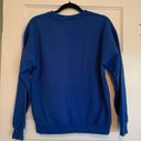 University Of Memphis Crewneck Sweatshirt Blue Photo 1