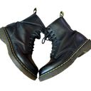 Dr. Martens  1460 Smooth Leather Lace Up Boots Black Ladies size 6 Photo 2