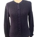 L.L.Bean  | crochet wool blend cardigan Photo 1