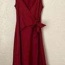 Patagonia  sleeveless maroon wrap dress size XS Photo 0