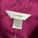 cj banks  PURPLE BUTTON DOWN WRINKLE RESISTANT BLOUSE 14W New Photo 7