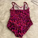 Speedo  Swimsuit size 10 excellent condition purple &pink and black color Photo 7