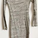 Pookie & Sebastian  • Grey Spacedye Bodycon Dress Photo 1