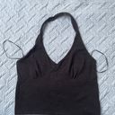 Ambiance Apparel Black Halter Top Photo 0