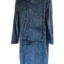 32 Degrees Heat  Women's Hooded Cozy Plush‎ Sleep Lounger, S/M Teal Photo 1