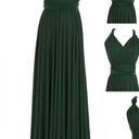 infinity NWT Clothink! Green  Maxi wrap Dress size medium Photo 1