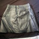 Black leather skirt Size M Photo 1