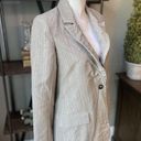 Krass&co  Oversized Striped Blazer Jacket Gray Womens XS Photo 5