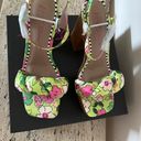 Betsey Johnson Women's Mandee Floral Printed Platform Heeled Sandal Photo 6