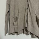 Vince  nwot rayon blend button taupe spring cardigan Photo 2