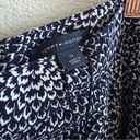 Tommy Hilfiger NWT  Pleated Navy Abstract Floral Skirt 12 Photo 2