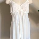 Oscar de la Renta vintage cream floral embroidered slip dress Photo 0