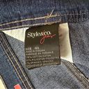 Style & Co  Jeans Natural Fit High Rise Tapered Leg Denim Jeans Size 16 Short NEW Photo 9