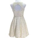 Tracy Reese Plenty By  Womens Skater Dress Cream Size 2 Boho Minimalist Spring Photo 12