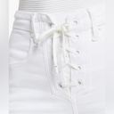 Good American  Good Waist Lace-Up Cropped Pants Photo 3