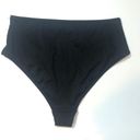 Topshop  Ribbed High Waist Bikini Bottoms Photo 4