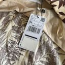 Mango NWT MNG  Tropical Print Linen Blend Oversize Blazer Photo 11